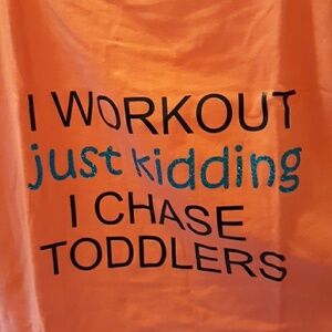 Bobby Brooks 2xl tank top I chase toddlers